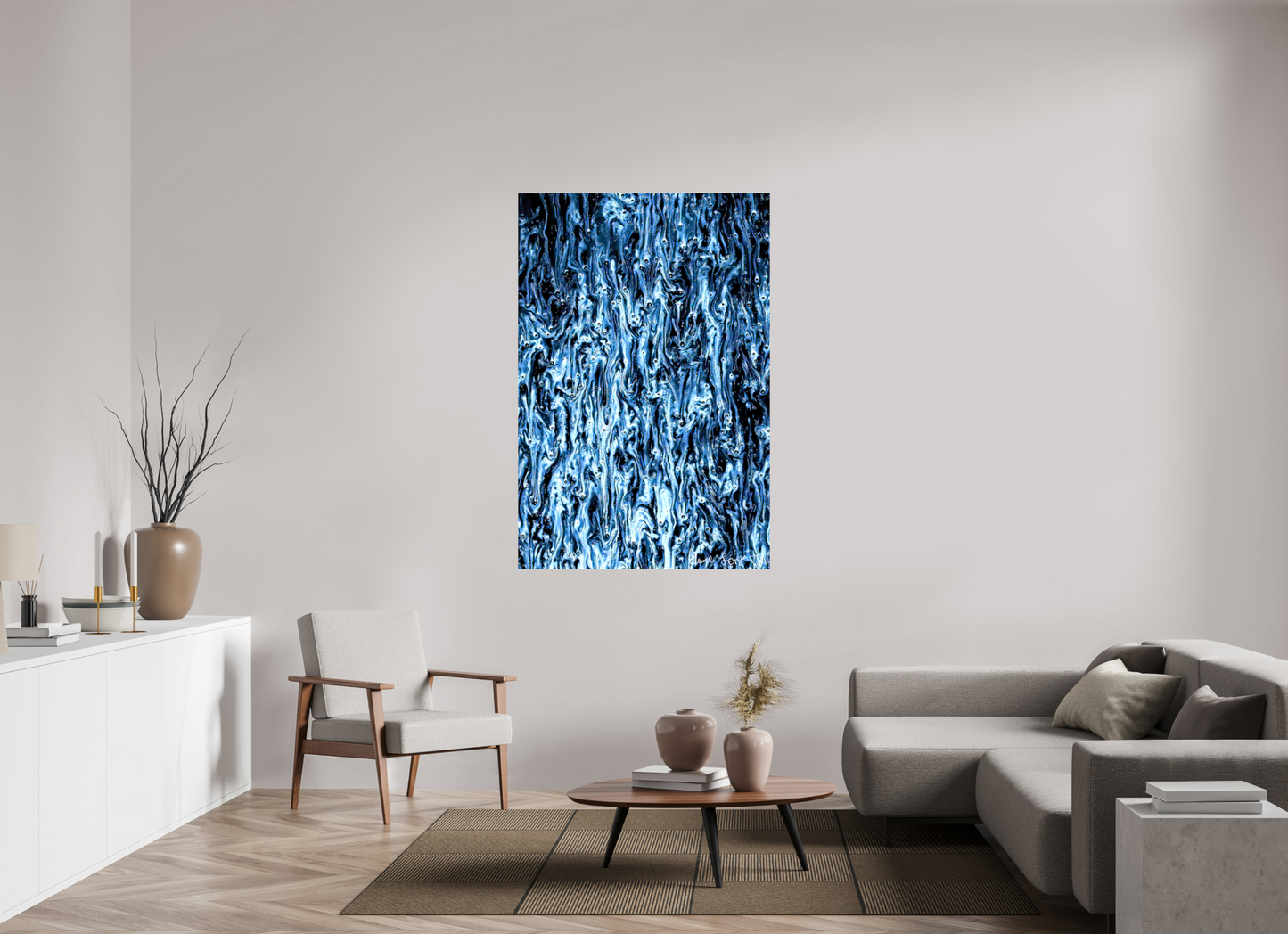 40 x 60″, Glossy Canvas Fumes & Vapors