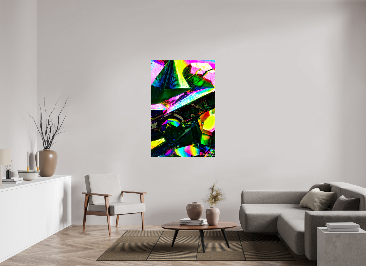 36 x 54″, Glossy Canvas Flummox