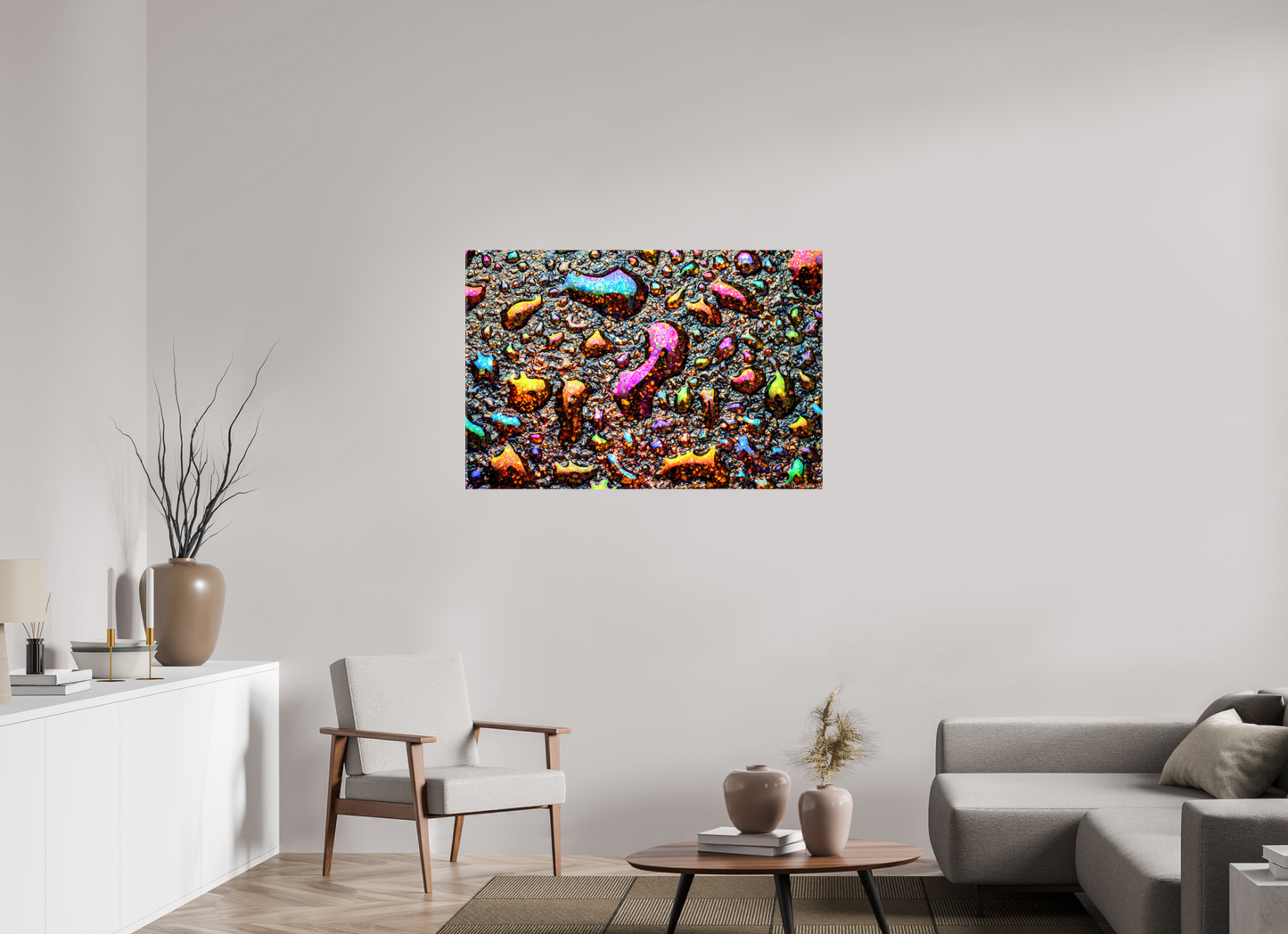 45 x 30″, Glossy Canvas Homage to My Adolescence