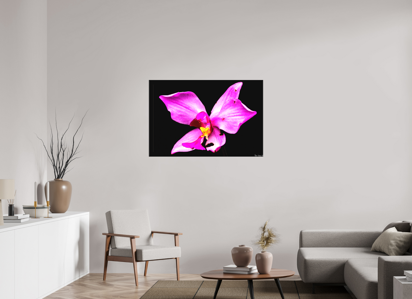 45 x 30″, Matte Canvas Efflorescence