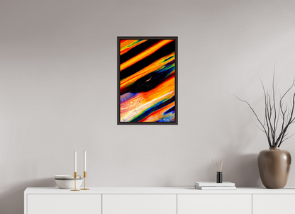 16 x 24″, Floater Frame Alder Brown Zenography