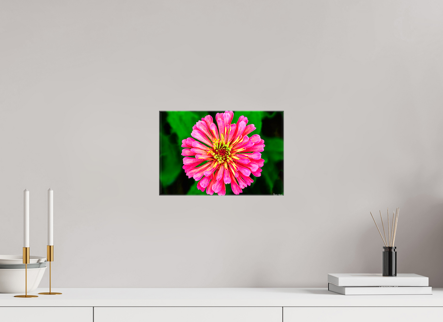 12 x 8″, Glossy Canvas Peach Summer