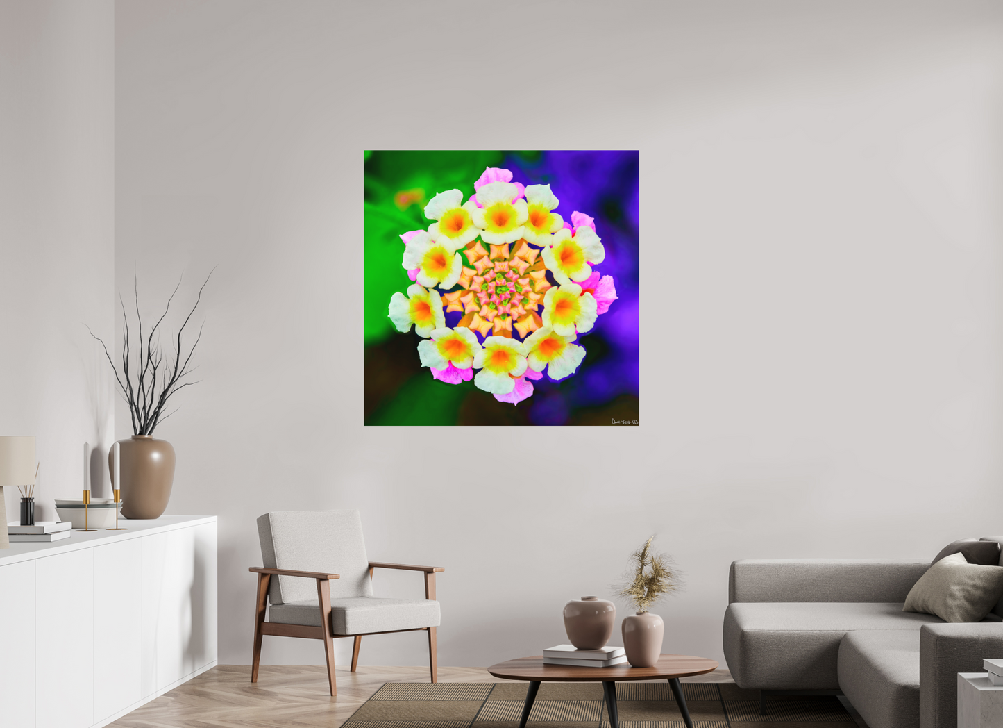 45 x 45″, Forex Quintessence