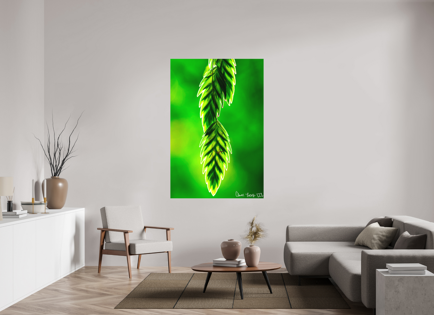 44 x 66″, Matte Canvas Harmonic Trinity