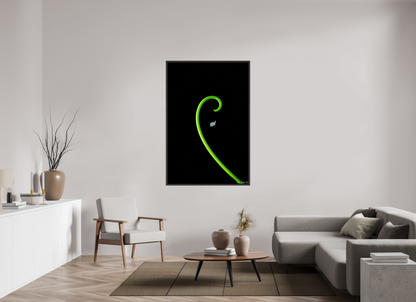 40 x 60″, Floater Frame Alder Brown Golden Ratio