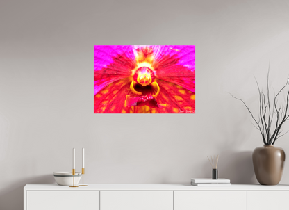 30 x 20″, Glossy Canvas Tie Dye Orchid