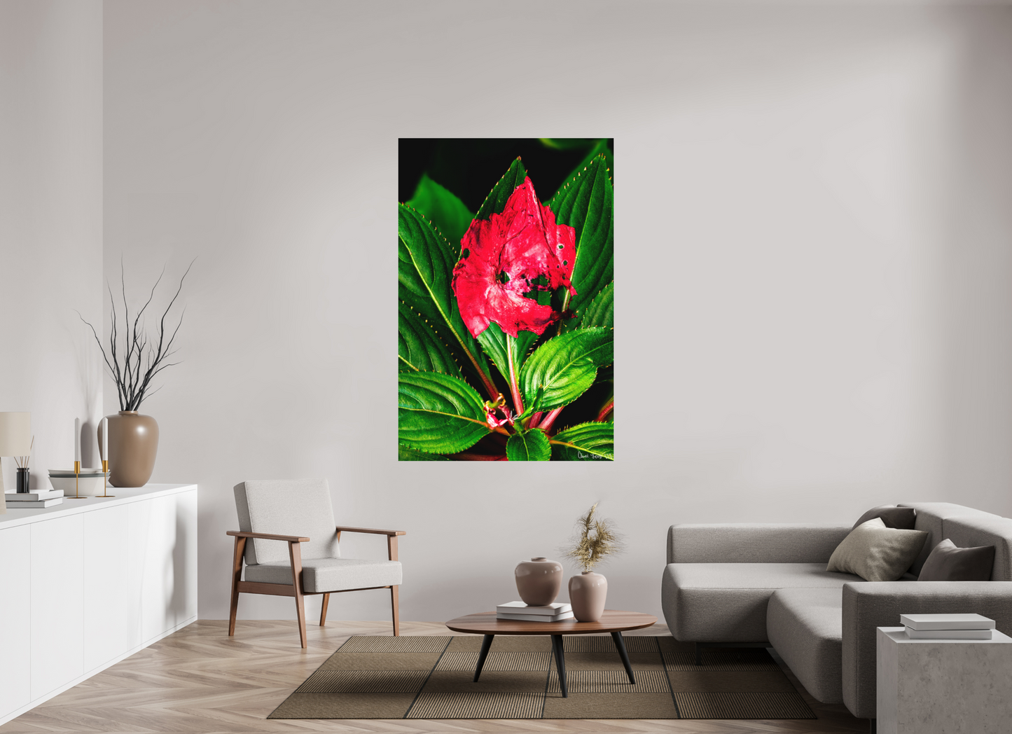 44 x 66″, Matte Metal Subsume