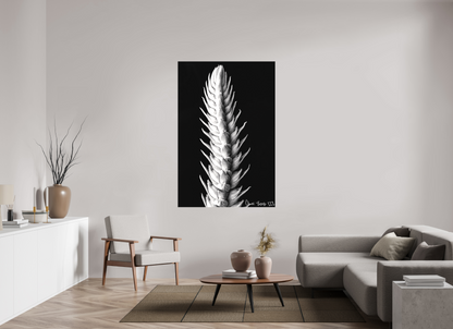 44 x 66″, Matte Canvas Vertebrae