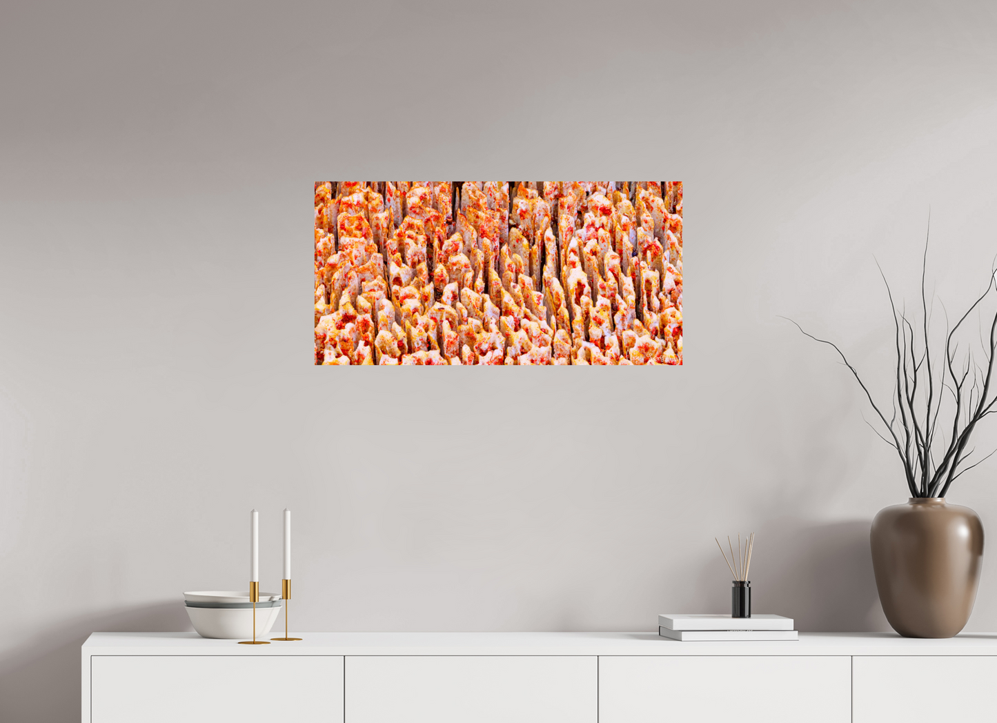 32 x 16″, Photo Print on Aluminum Backing Inescapable Decay