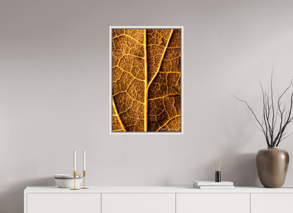 20 x 30″, Floater Frame Maple White Roads to Riches