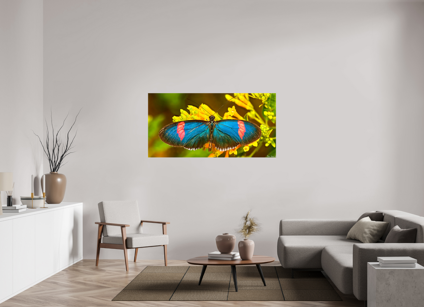 62 x 31″, Glossy Canvas Racing Stripes