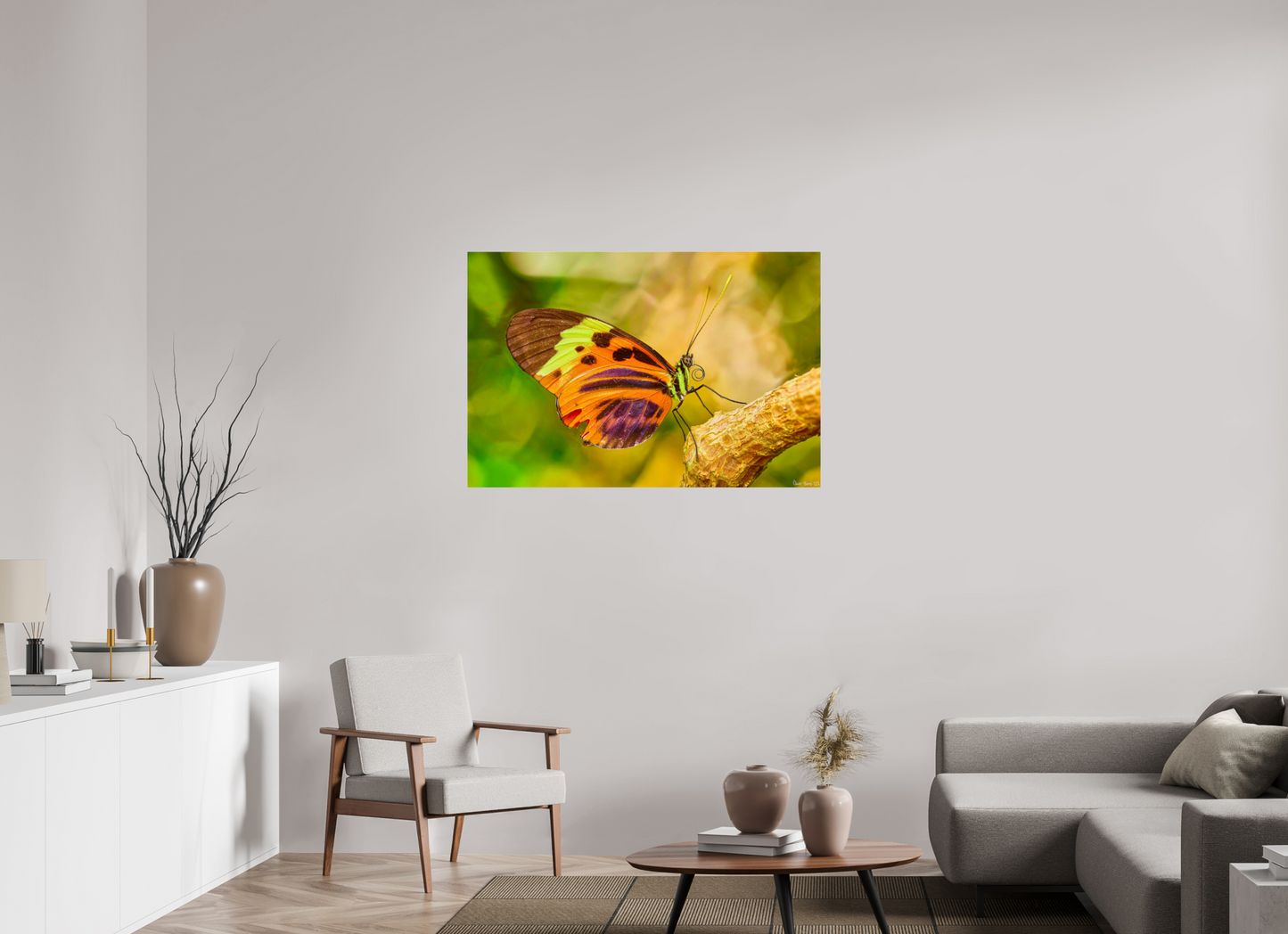 45 x 30″, Acrylic Flamboyance
