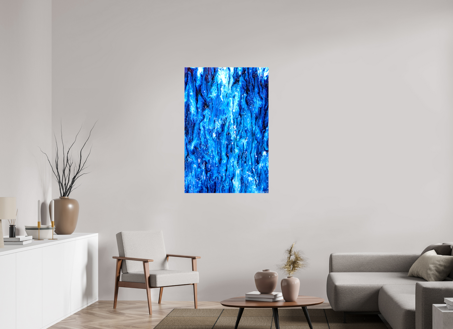 30 x 45″, Glossy Canvas The Seven Seas