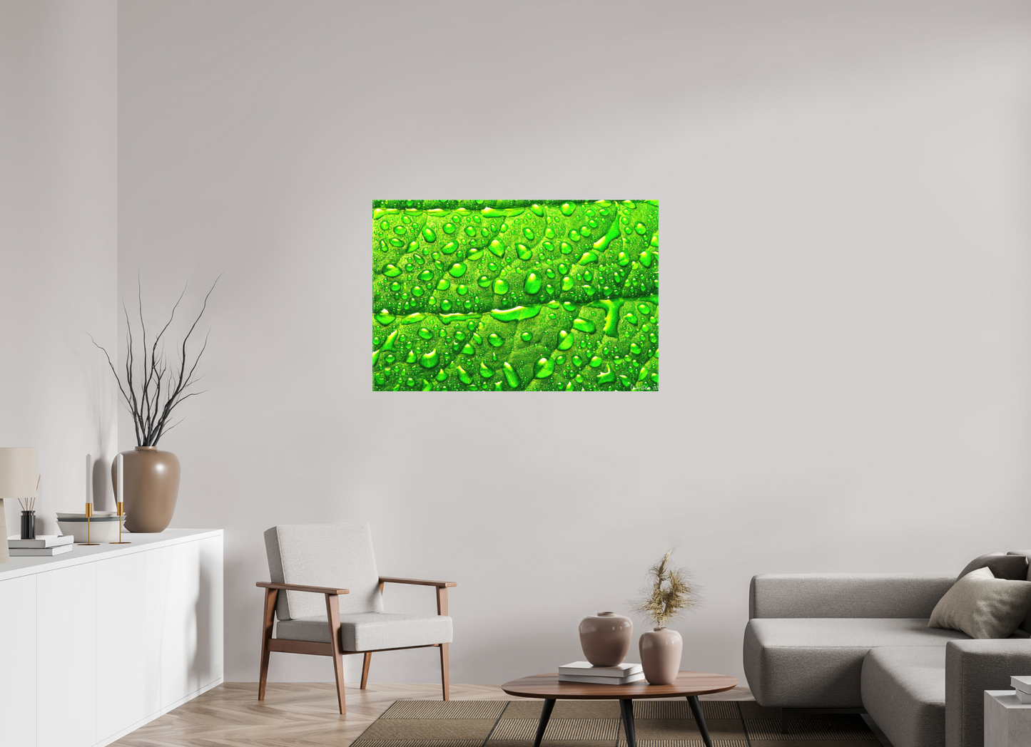 45 x 30″, Matte Canvas Smile