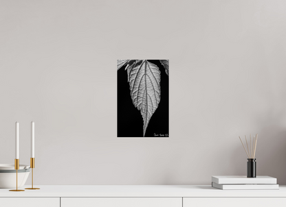 8 x 12″, Glossy Metal Reticulate Venation