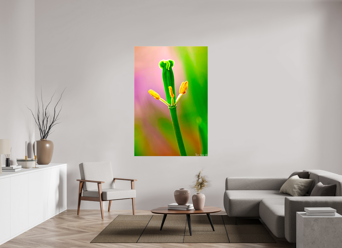 44 x 66″, Glossy Canvas Gaia’s Tower