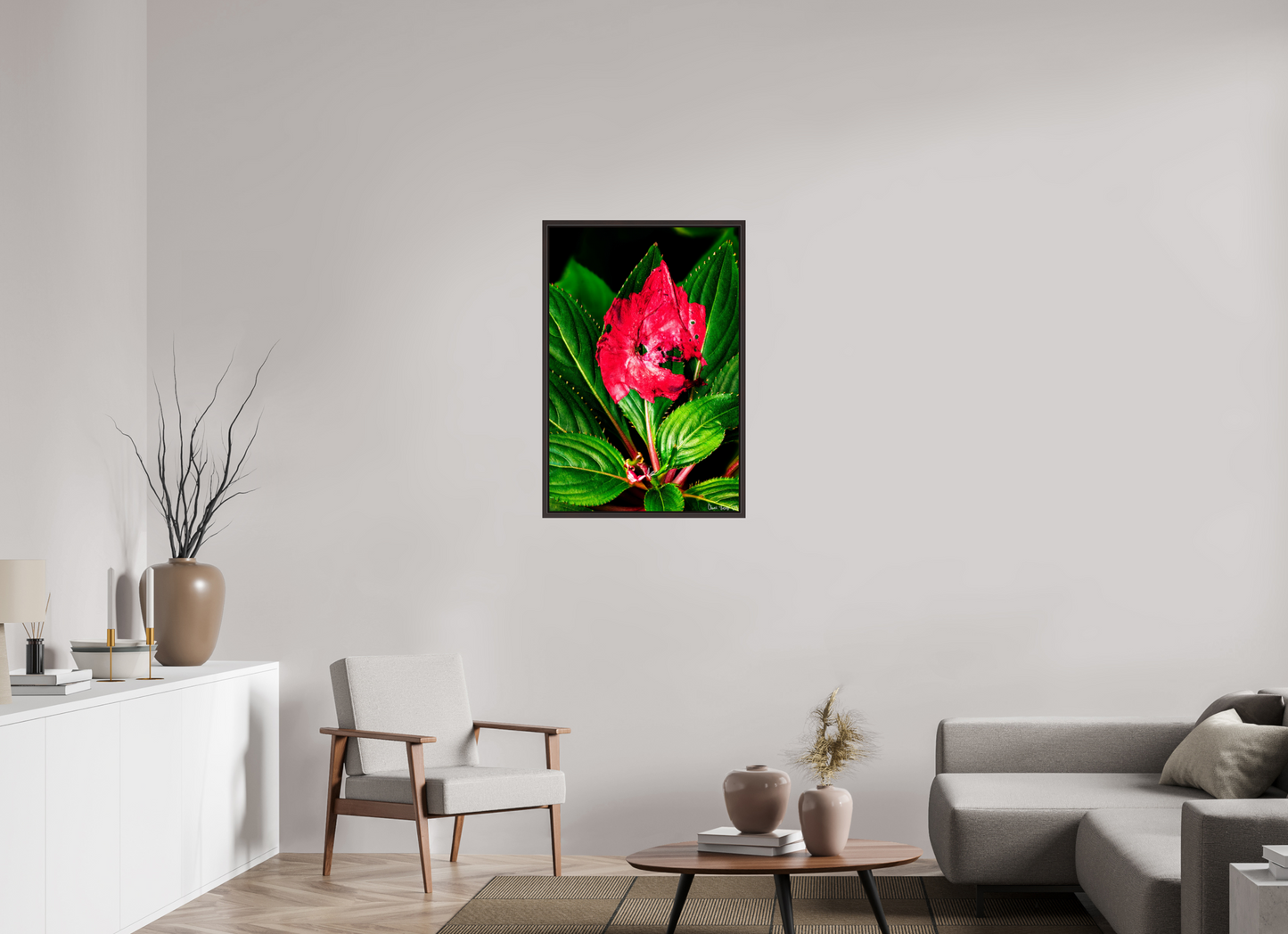 24 x 36″, Floater Frame Alder Brown Subsume
