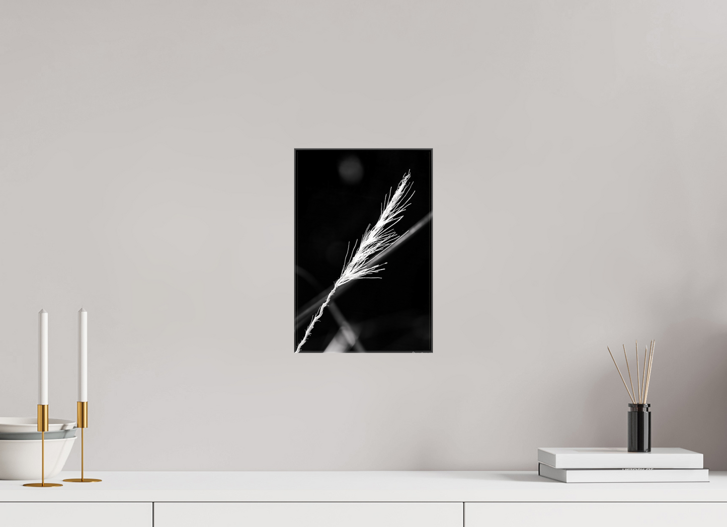8 x 12″, Glossy Canvas Frayed