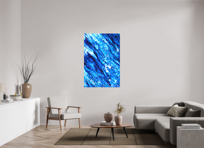 36 x 54″, Matte Canvas Tilted Waves