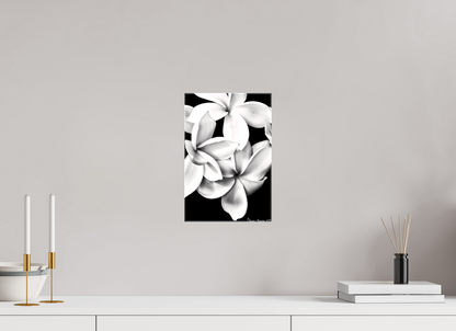 8 x 12″, Glossy Canvas Floral Abyss