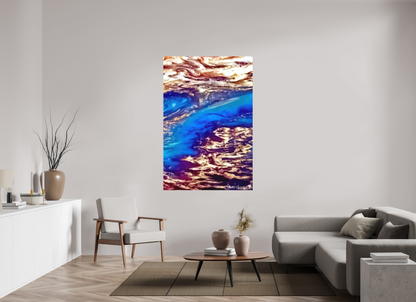 44 x 66″, Matte Canvas Stratospheric View