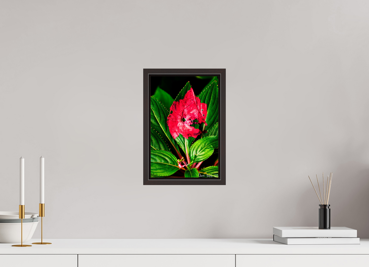 8 x 12″, Floater Frame Alder Brown Subsume