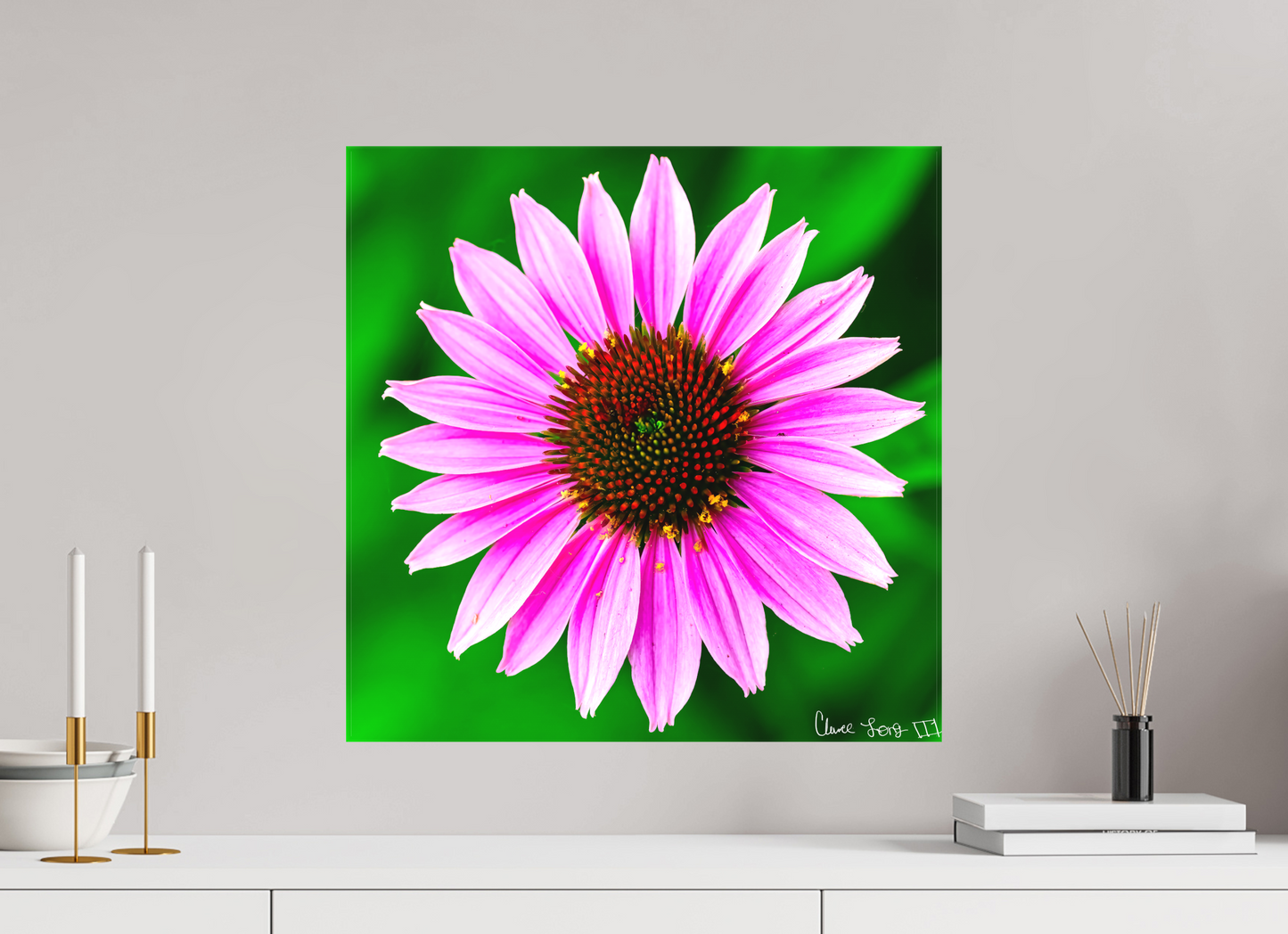 20 x 20″, Matte Canvas Icosidigon