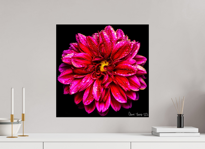 20 x 20″, Acrylic Droplets Galore