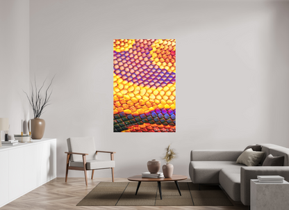 44 x 66″, Matte Canvas Python’s Iridescence