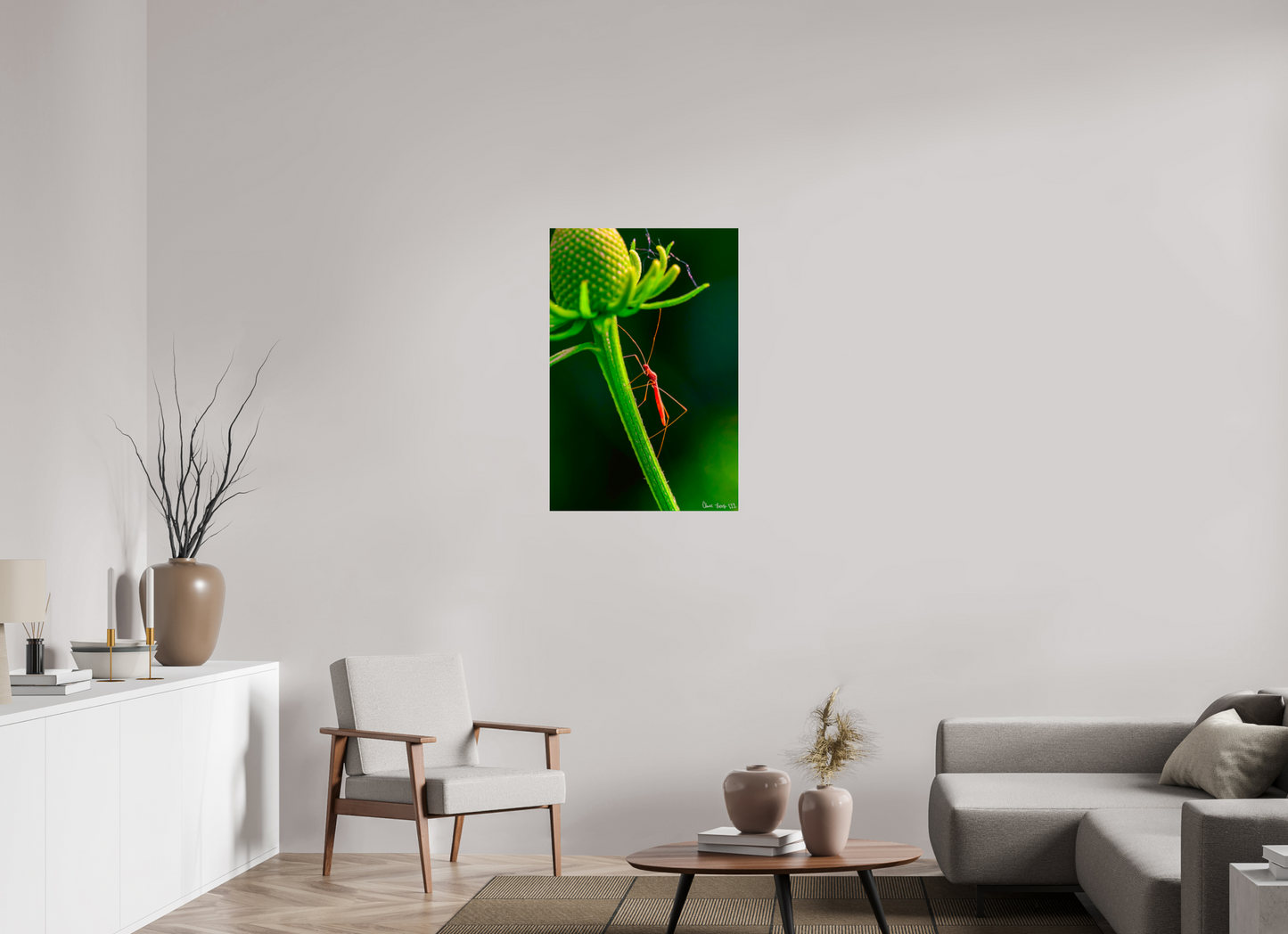 24 x 36″, Glossy Metal Reaching the Apex