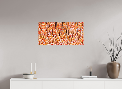32 x 16″, Glossy Metal Inescapable Decay