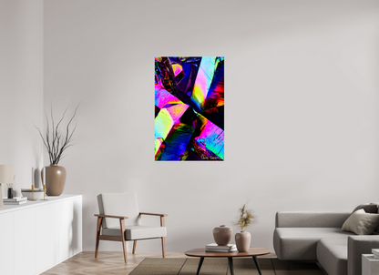 30 x 45″, Acrylic Prismatic Shards