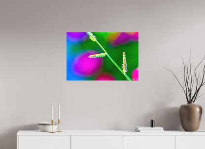 30 x 20″, Matte Canvas Technicolor Vibes