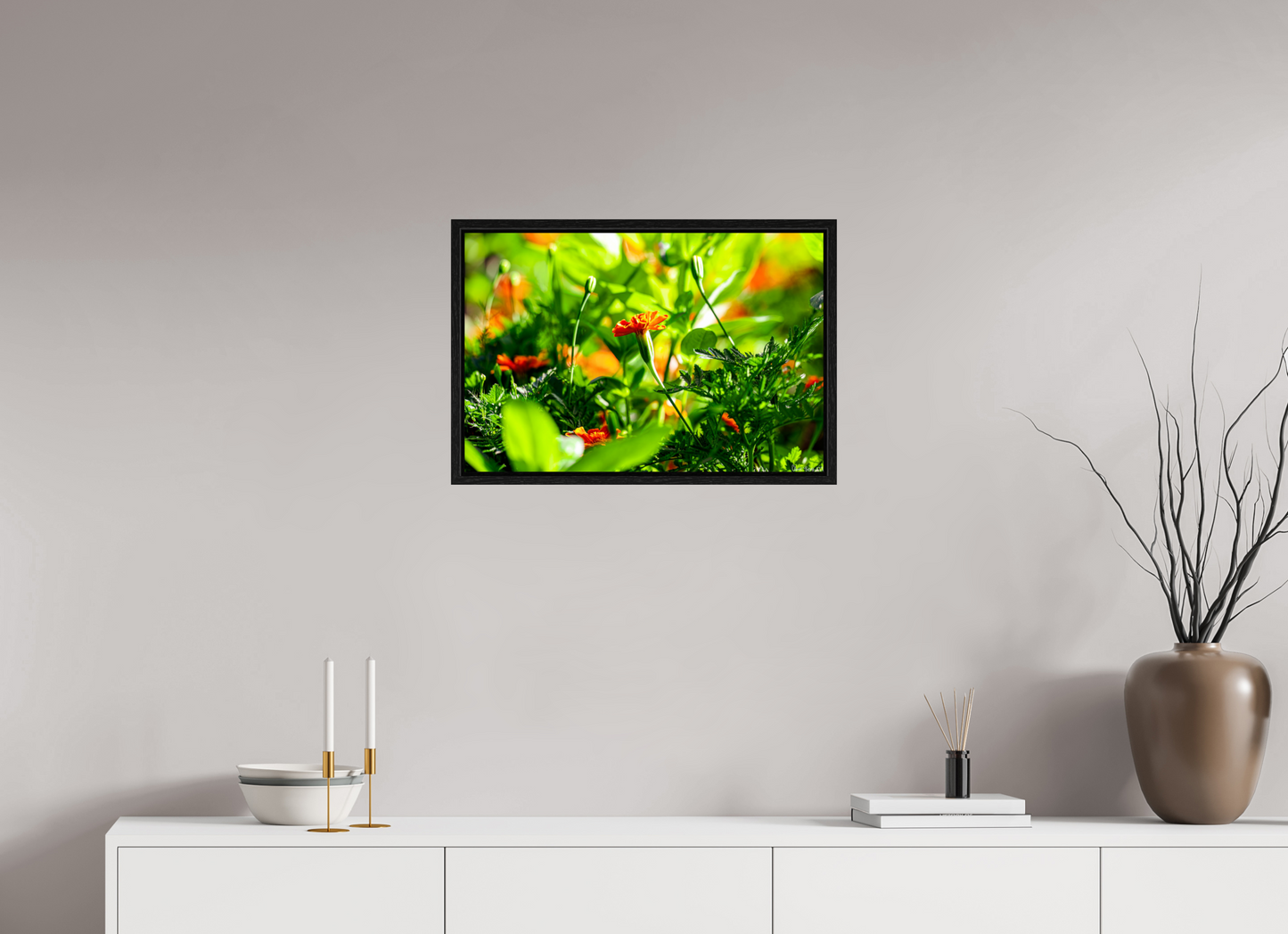 24 x 16″, Floater Frame Black Oak Prominence