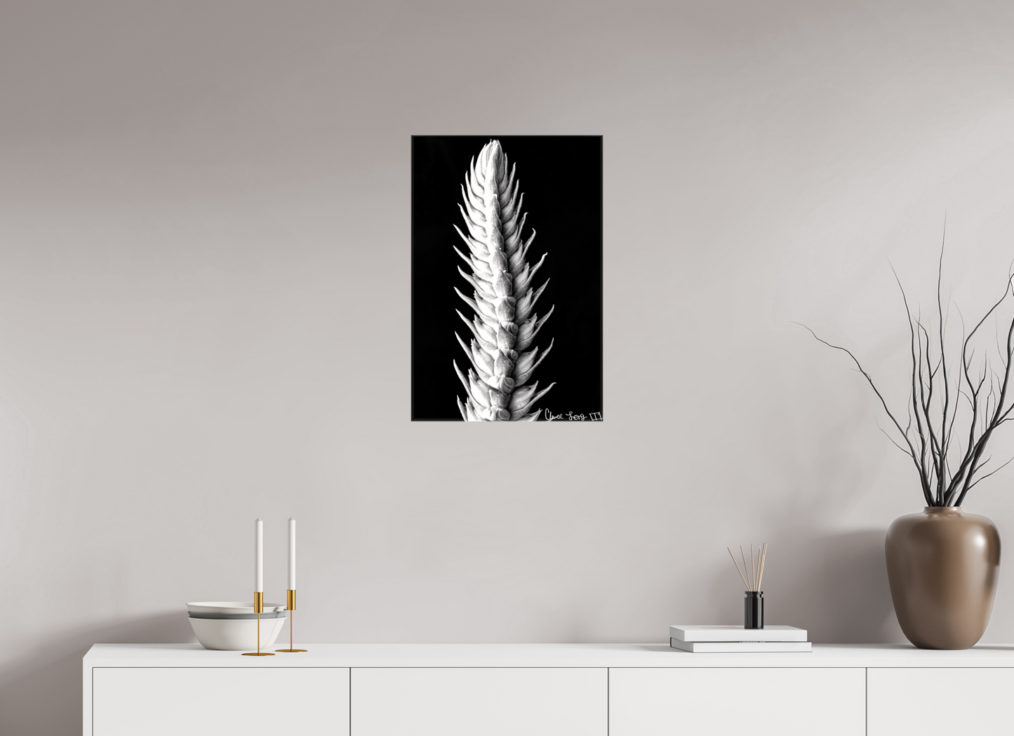 16 x 24″, Glossy Canvas Vertebrae