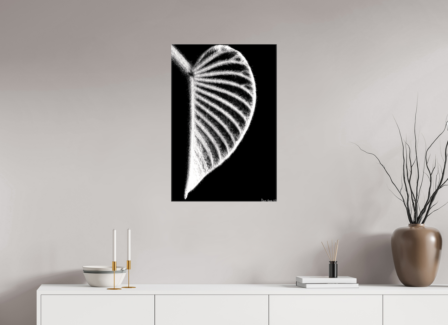 20 x 30″, Glossy Canvas Onyx Organ