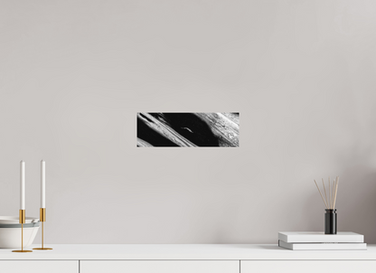 12 x 4″, Matte Metal Fractured