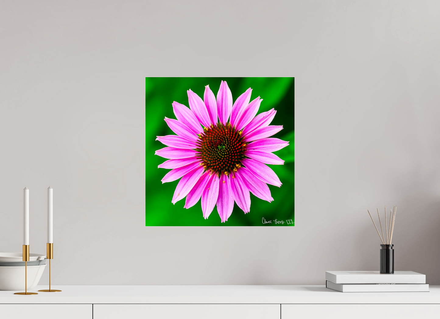 15 x 15″, Acrylic Icosidigon