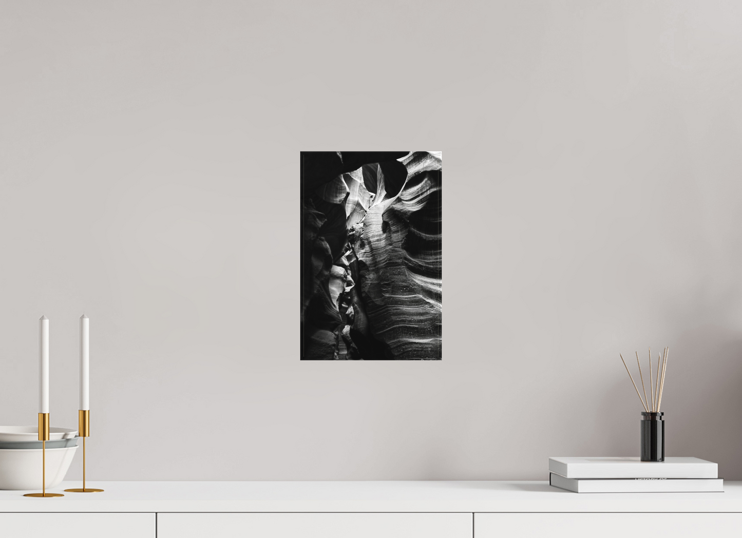 8 x 12″, Matte Canvas Beauty Down Below