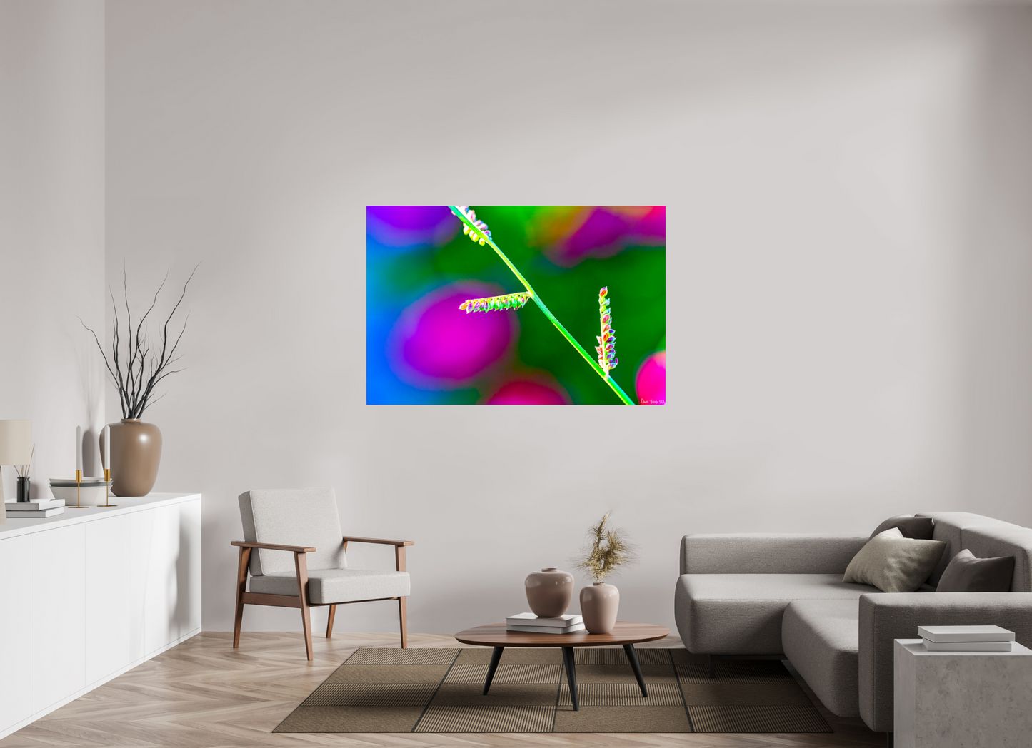 60 x 40″, Acrylic Technicolor Vibes