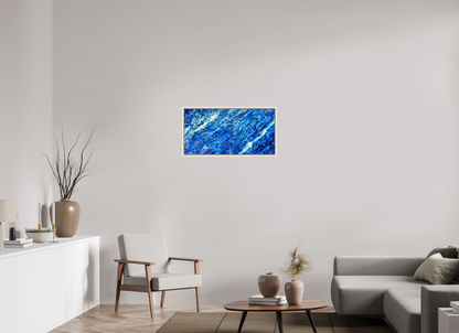 32 x 16″, Floater Frame Maple White Reprieve