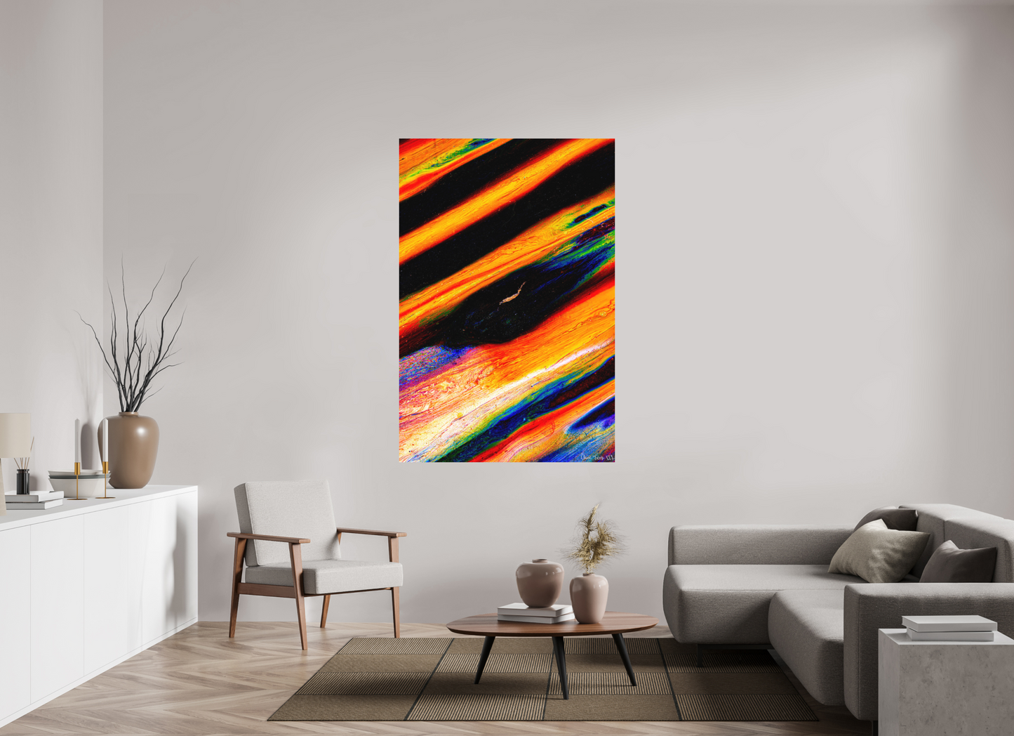 44 x 66″, Forex Zenography