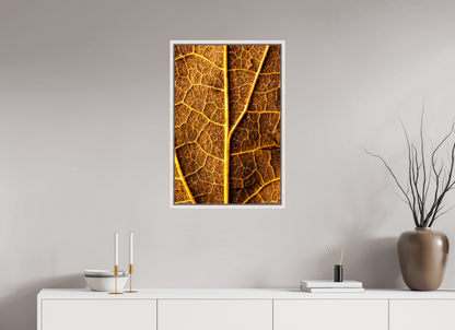 20 x 30″, Floater Frame Maple White Roads to Riches
