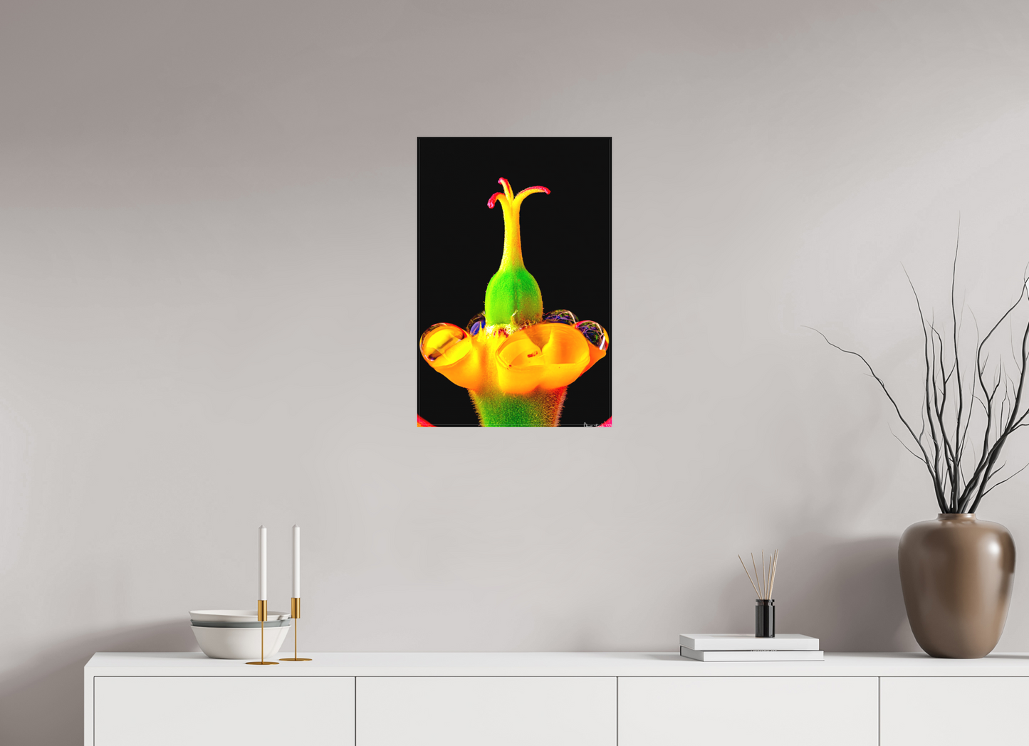 16 x 24″, Matte Canvas Bubble Fountain