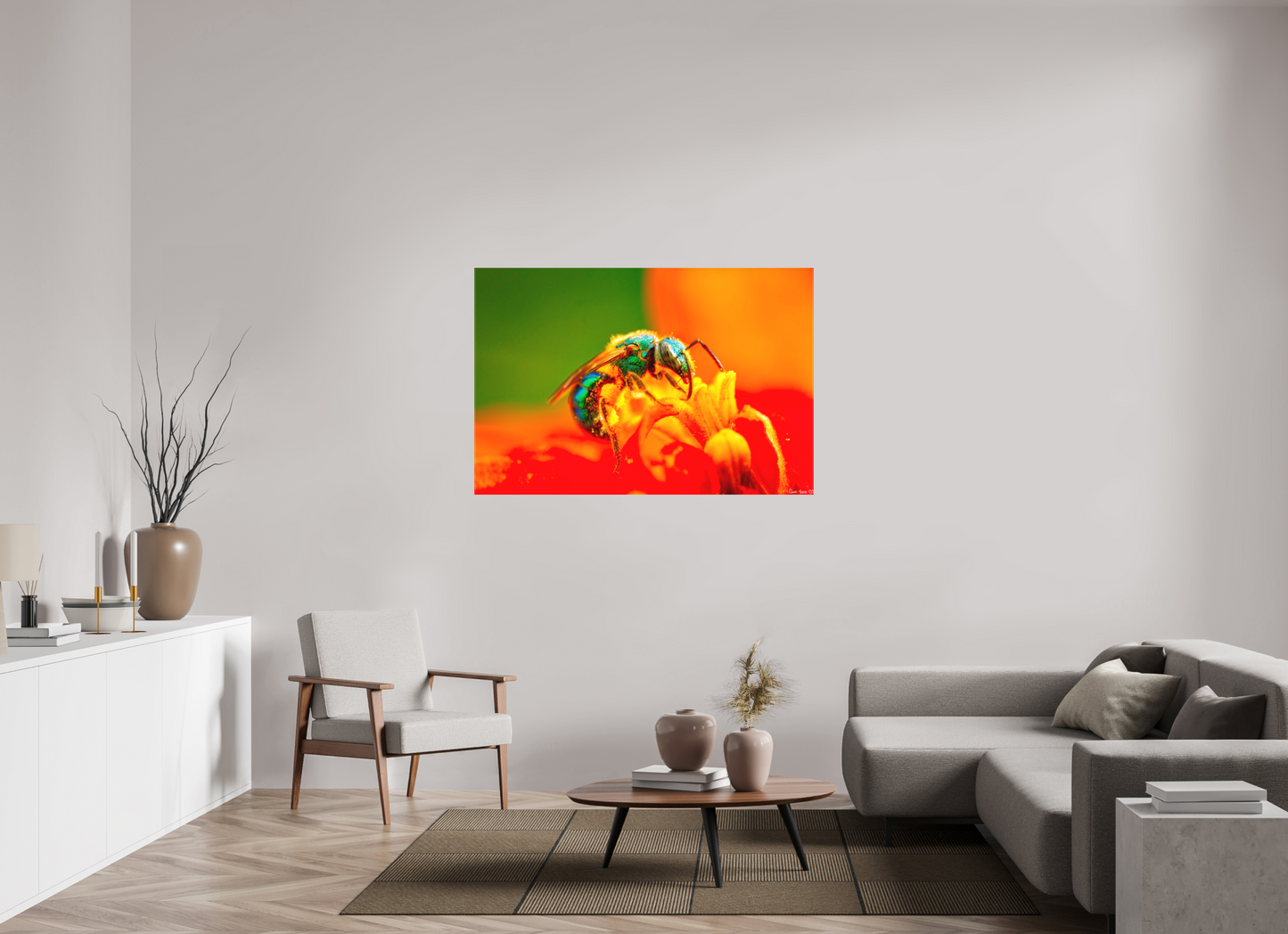 54 x 36″, Matte Canvas Salt Licker
