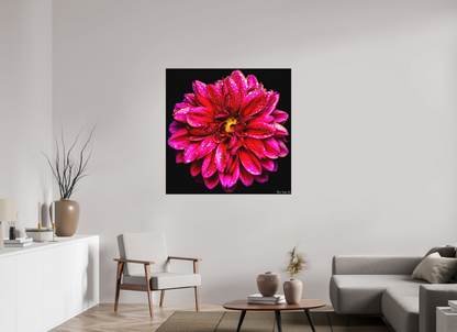 45 x 45″, Forex Droplets Galore
