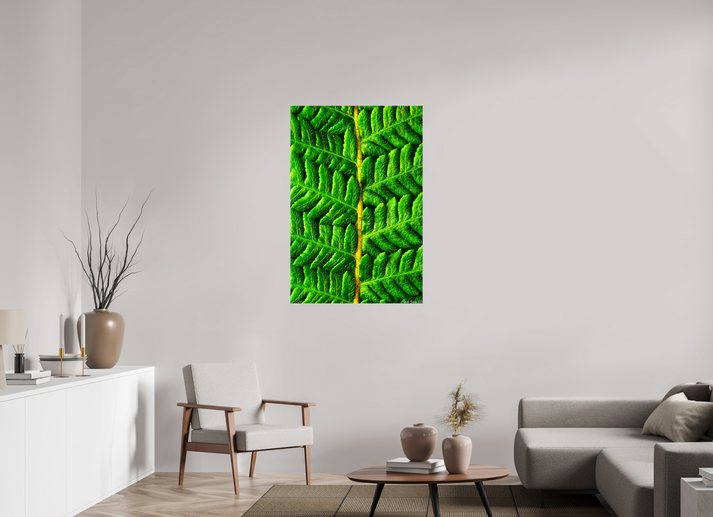 30 x 45″, Glossy Canvas Lush Vitality