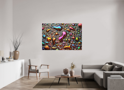 66 x 44″, Matte Canvas Homage to My Adolescence