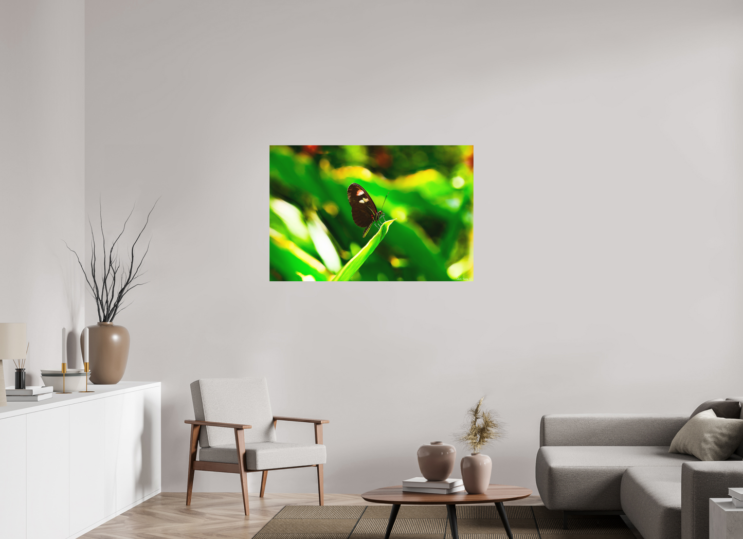 45 x 30″, Direct Print on Aluminum Dibond Default Time Stands Still