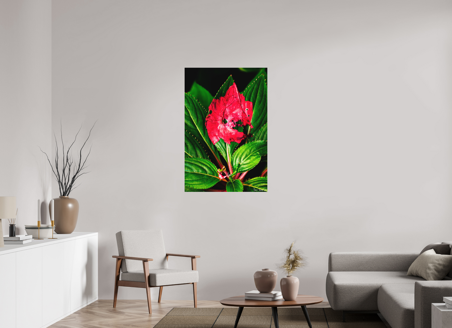 30 x 45″, Matte Metal Subsume